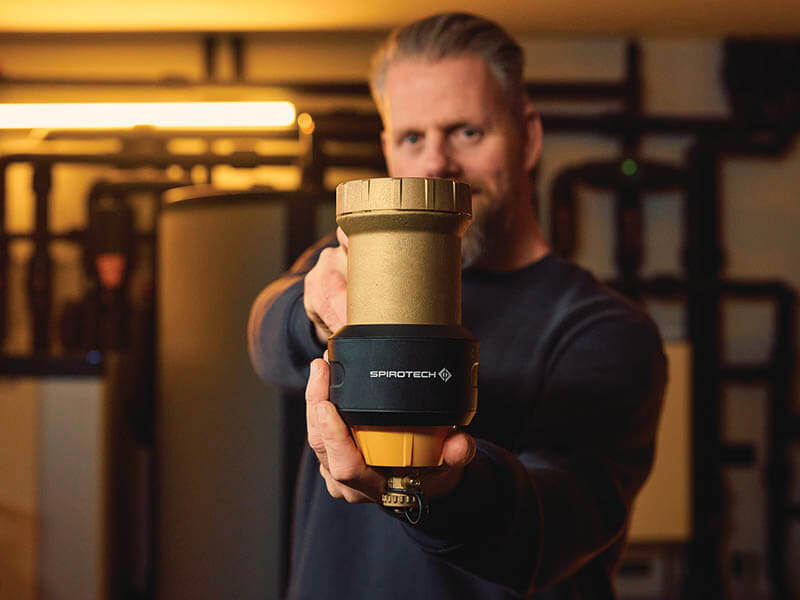 Наш новый инновационный фильтр для тепловых насосов — SpiroTrap HPF