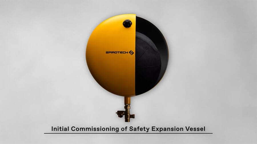 Spirotech: Видео по вводу в эксплуатацию расширяющего бака SpiroExpand