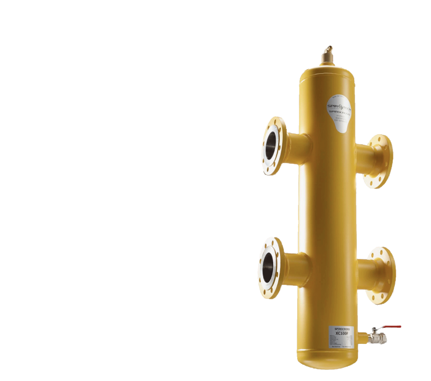 Spirotech SpiroCross - Hydraulic balanced deaeration & dirt separation